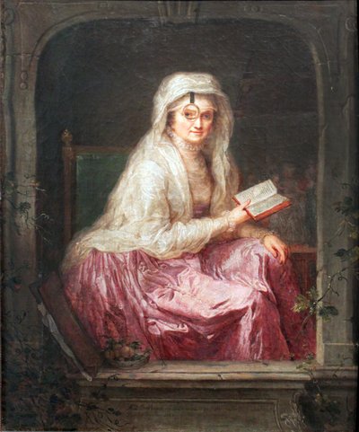 Autoritratto con Monocolo da Anna Dorothea Therbusch
